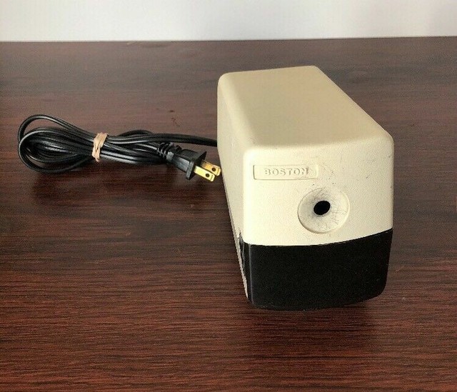 Vtg Boston Hunt Electric Pencil Sharpener Model 18 296A for sale online