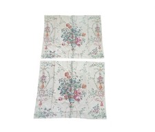 Vintage Ralph Lauren VILLANDRY Pillowcases Shams 29"x24" floral