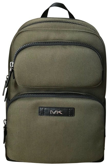 Michael Kors Kent Sport Utility Large Olive Backpack 37U1LKSC50 Army Green FS