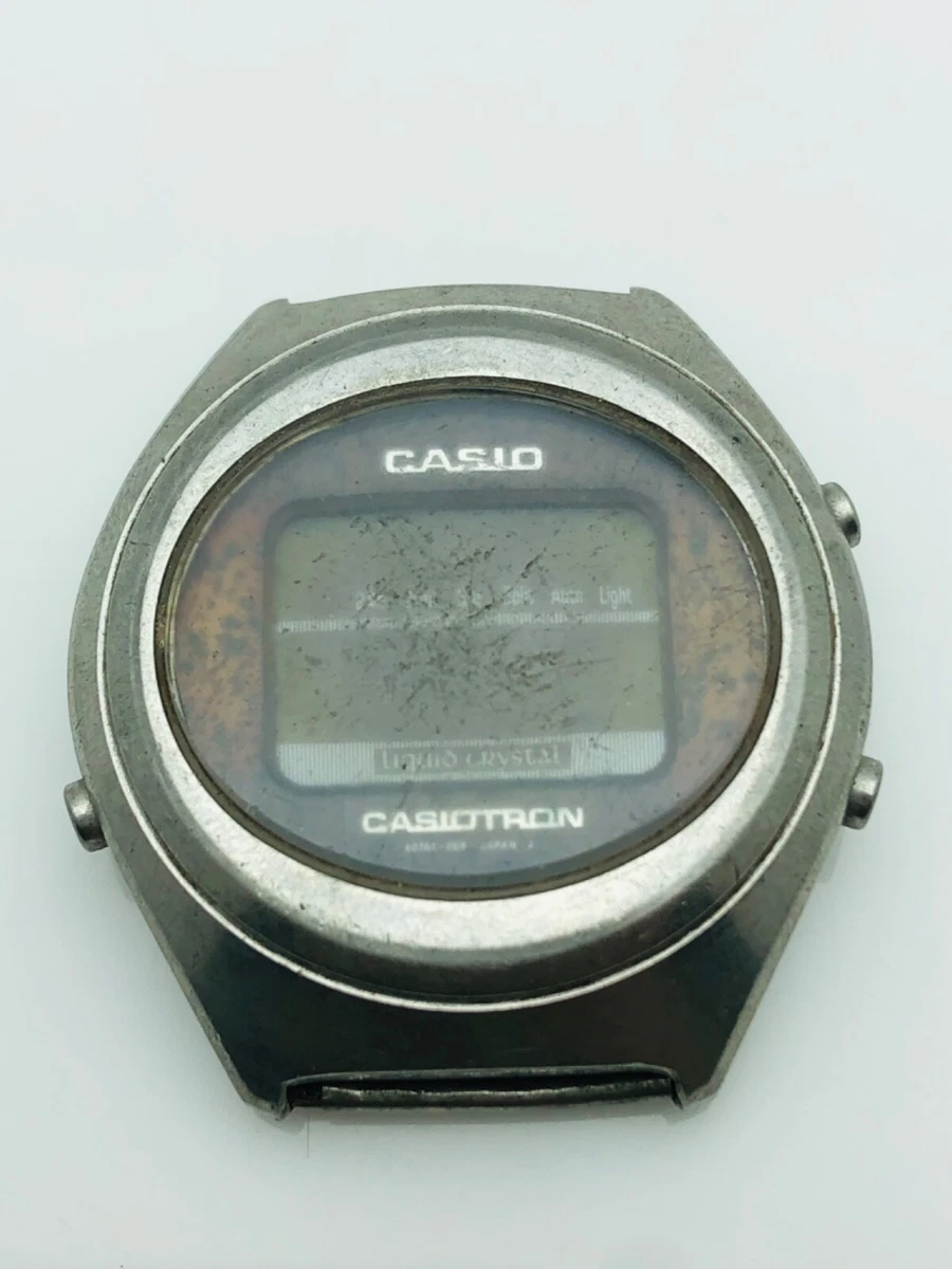 Casio CASIOTRON TRN 120 Liquid crystal Mens watch for parts