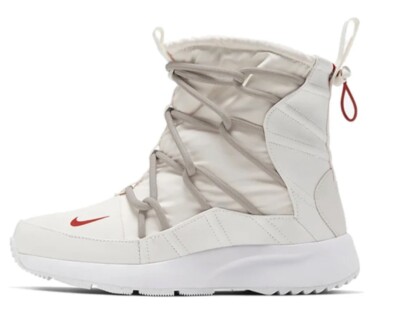 Nike Tanjun High Rise Women's Boots Phantom Red Sand AO0355 005