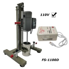 110V Digital Display High-speed Grinding Disperser Lab Mixer FS-1100D