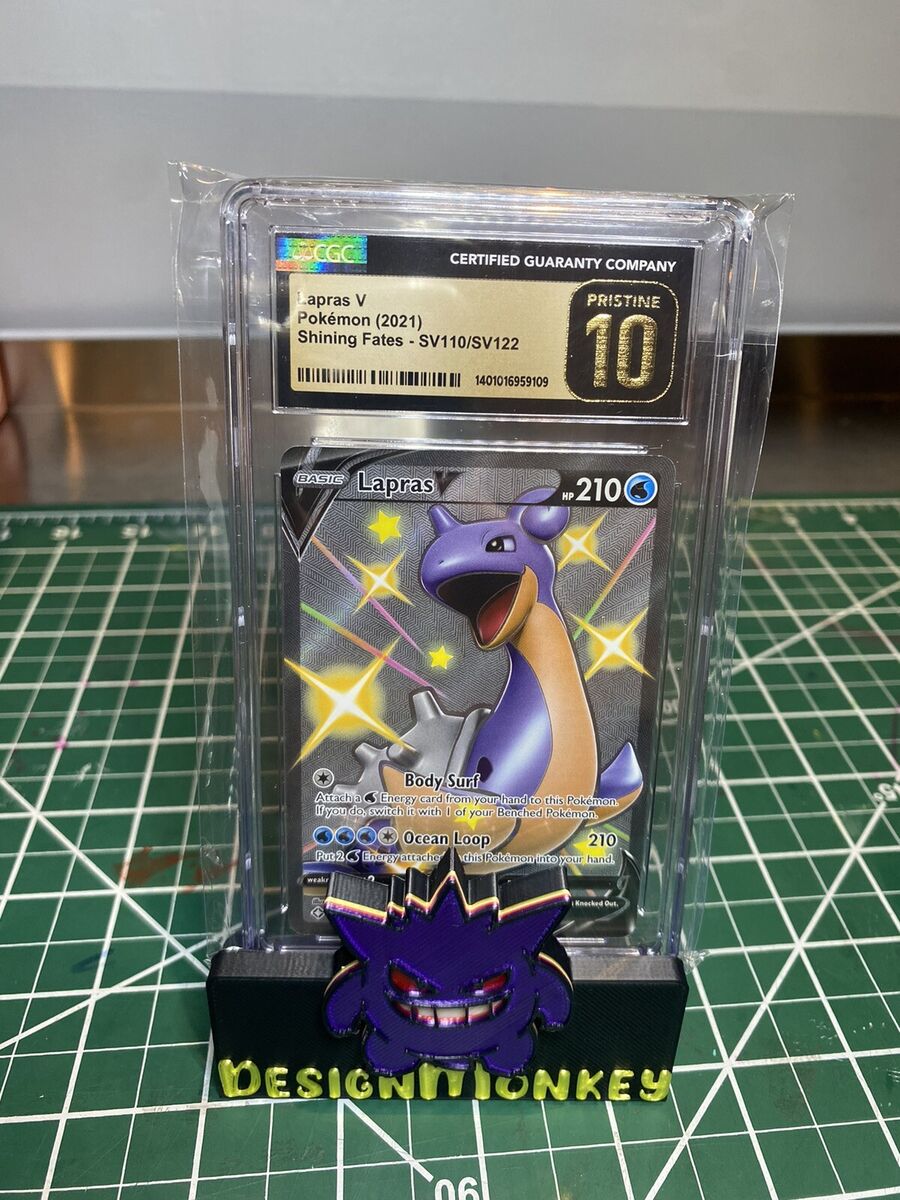 Lapras V SV110/SV122 Shining Fates: Shiny CGC Pristine 10 Pokemon