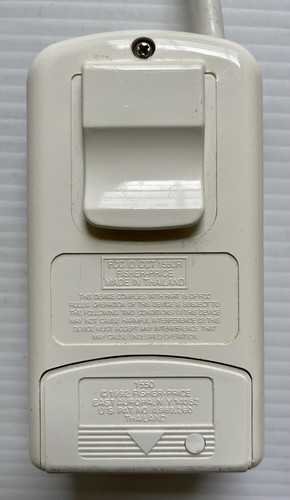1992 FISHER PRICE SOUND N LIGHTS 1550 NURSERY BABY MONITOR RECEIVER UNIT ONLY - Picture 4 of 5