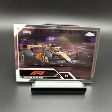 2023 Topps Chrome F1 #113 Oscar Piastri Chrome RC McLaren