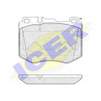 Icer BremsbeläGe Bremsbelegsatz Vorne FüR Mercedes-Benz C-Klasse T-Model