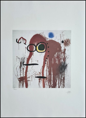 JOAN MIRO * World of Monsters * 78 x 57 cm * signed lithograph *limited # 82/150