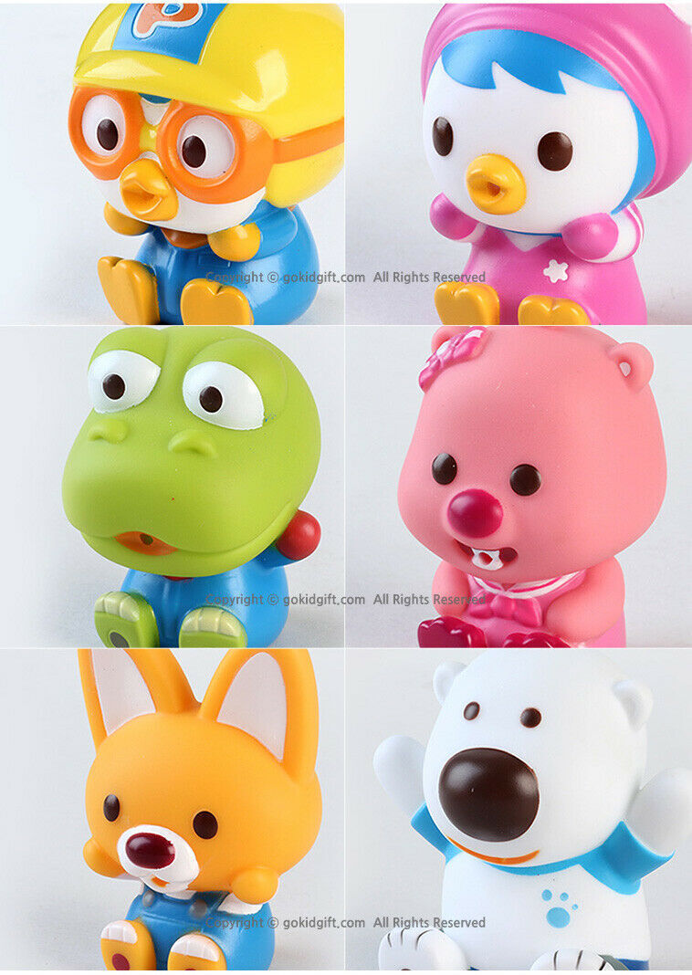 その他 Pororo &amp; Friends Bath Toy (5pcs) Pororo & Friends Bath Toy (6pcs) Pororo+Crong+Loopy+Eddy+