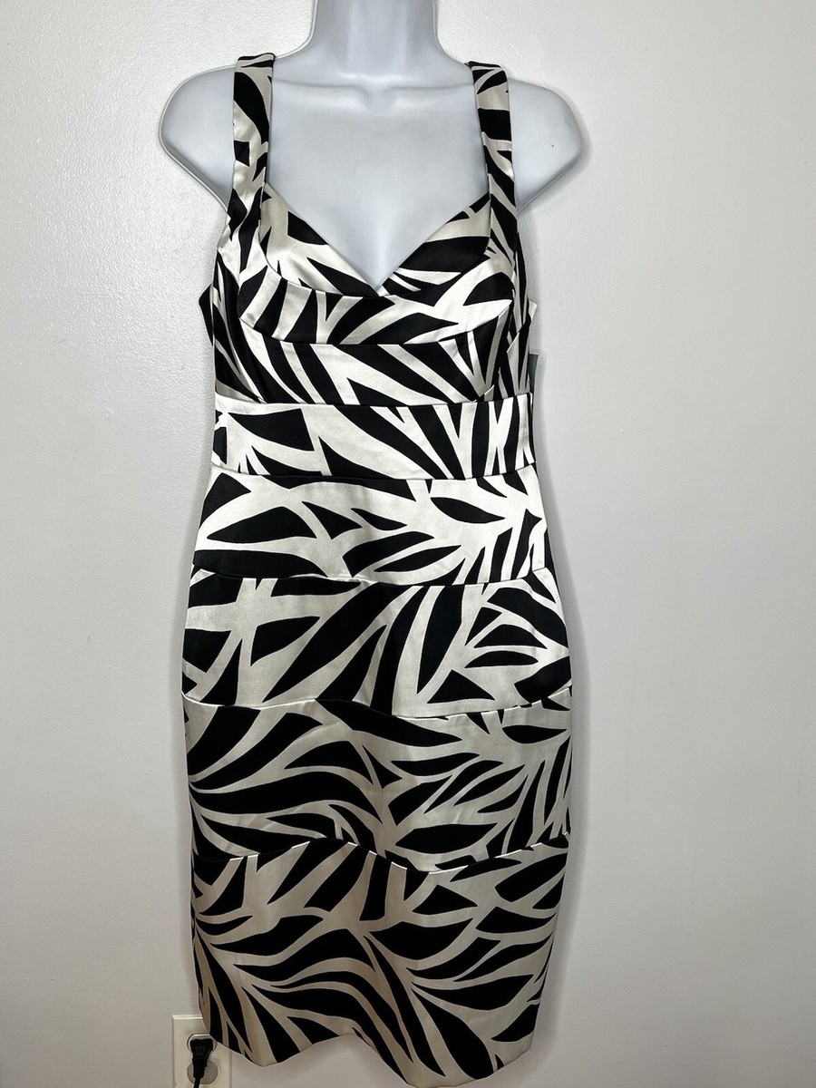 London Times Sheath Dress Sz 14 Black White Geometric Modern Glam Night Out NEW | eBay London Times Sheath Dress Sz 14 Black White Geometric Modern Glam Night Out NEW | eBay
