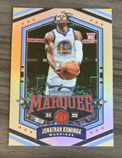 2021-22 Panini Chronicles Marquee Jonathan Kuminga RC Rookie #370 Raw Basketball