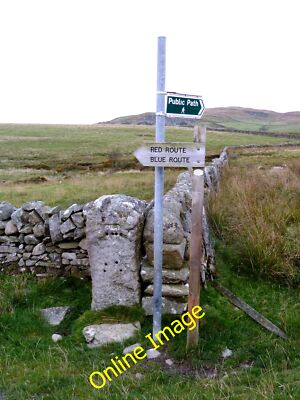 Photo 12x8 Fingerpost near Bagbie Sheds Carsluith Indicates the direction  c2013
