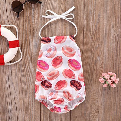 girls donut bathing suit