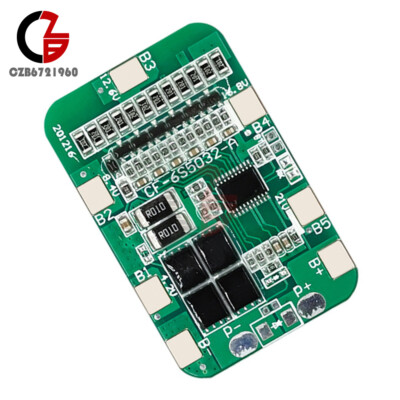 6s Ternary Integrated 22V 12A 18650 Li-ion Battery Protection Board BMS