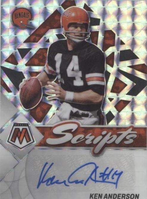 2022 Panini Mosaic Ken Anderson #S-KA - 1 of 2