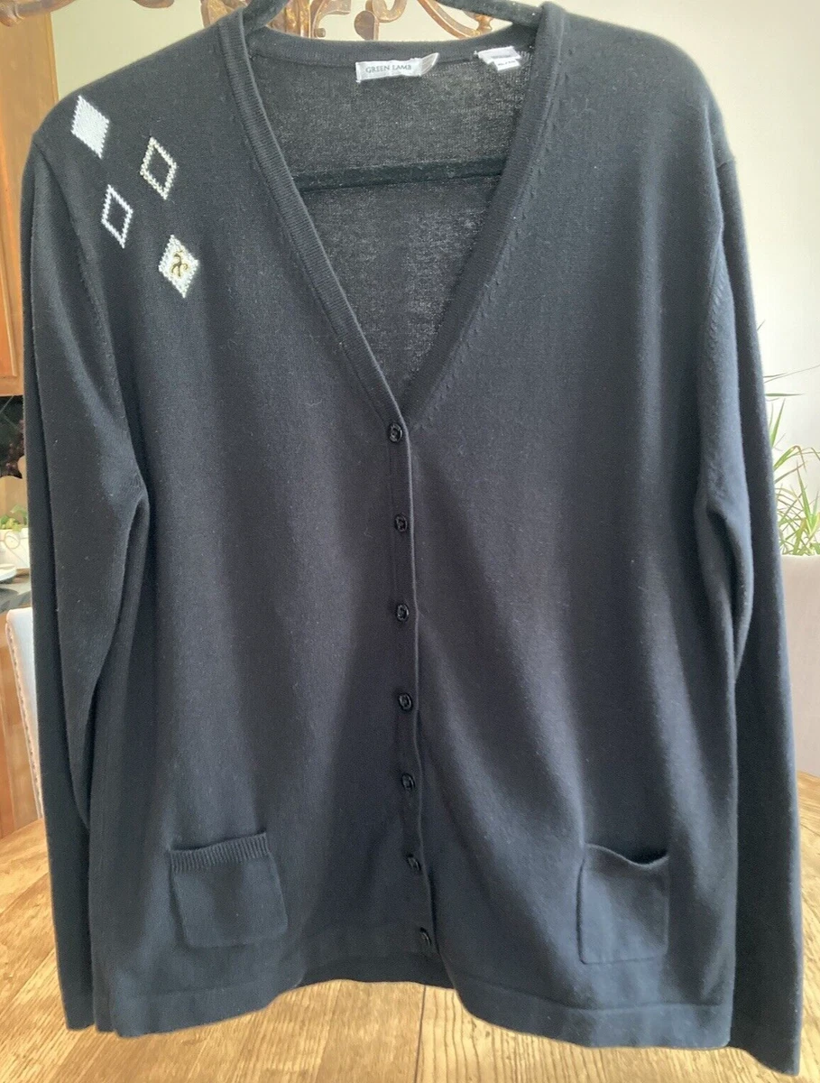 トップス Rencontrant blue fox lamb cardigan M BLK トップス Rencontrant blue fox lamb cardigan M BLK MAISON KITSUNÉ