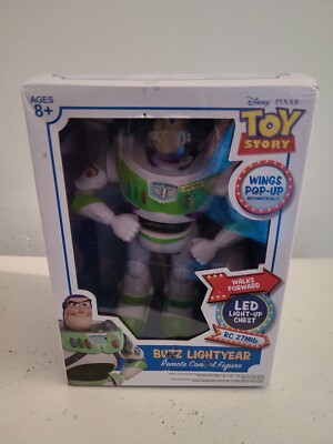 Toy Story Buzz Lightyear Remote Control Figure - New In Box