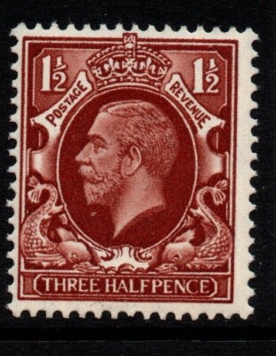 GB SG441wi 1934 1½d RED-BROWN WMK INVERTED MNH | eBay