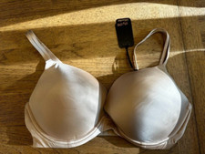 City Chic Smooth Latte Beige Size 38DDD Adore Push Up Padded Underwire Bra NWT