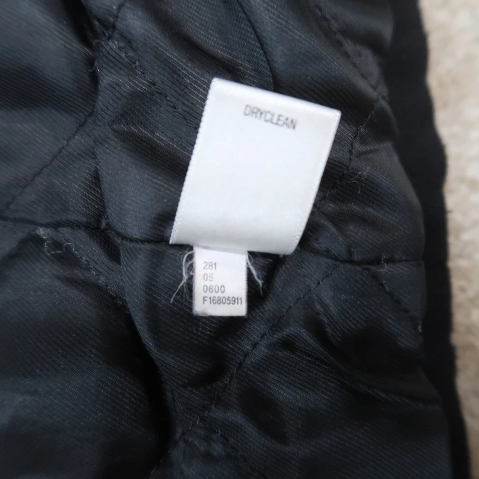 Merona Wool Blend Peacoat Button Front Men's small Double breasted Coat - Image 3 of 4