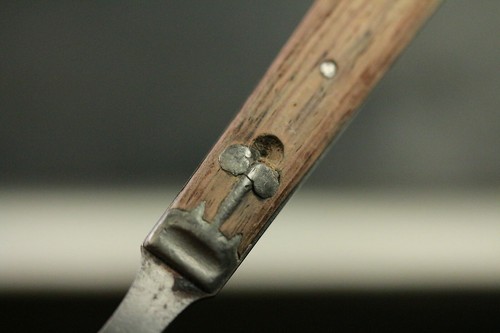 2 Vintage Forks 1 With Sterling Silver Accents And An Antler Handle - Picture 4 of 8