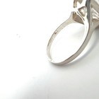 Sterling Silver Cubic Zirconia Solitaire Ring Size 7 Emerald Cut CZ — photo 5
