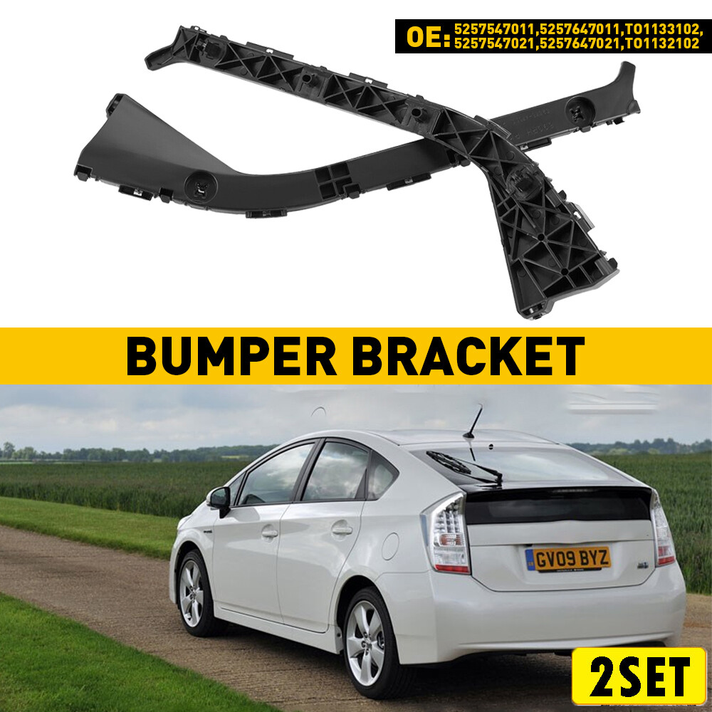  RH Side2-Piece Rear Bumper Bracket Set for 2004-2009 Toyota Prius LH & RH Side