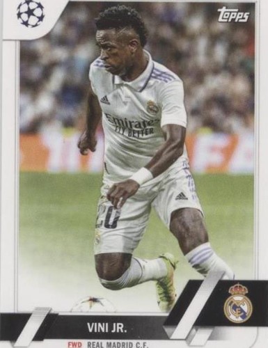 2022-23 Topps UEFA Club Competition #20 Vini Jr. Real Madrid C.F.