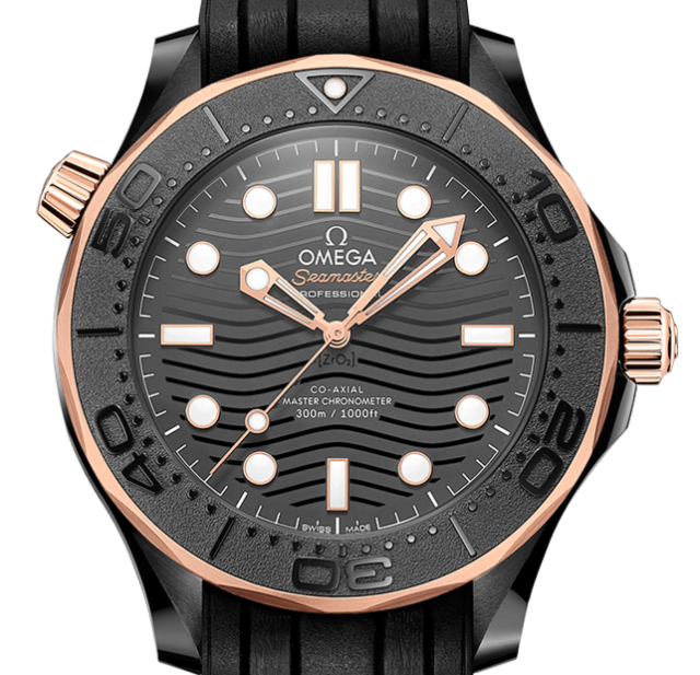 OMEGA Seamaster Black Men's Watch - 210 