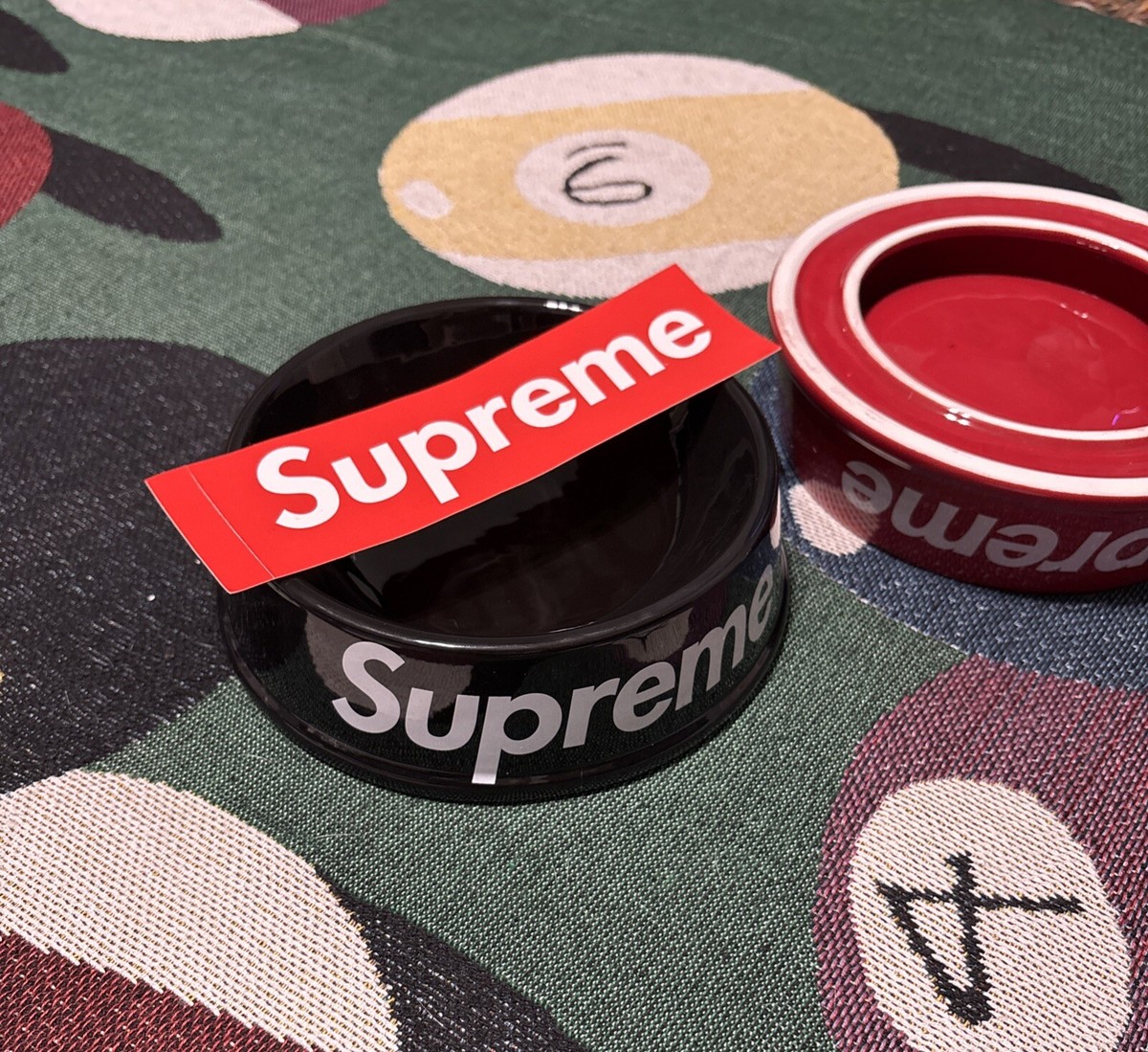 Supreme  11SS  Dog Bowl ドッグボウル ブラック SS11 Supreme Dog Bowl Black 2011 Box Logo RARE OG | eBay