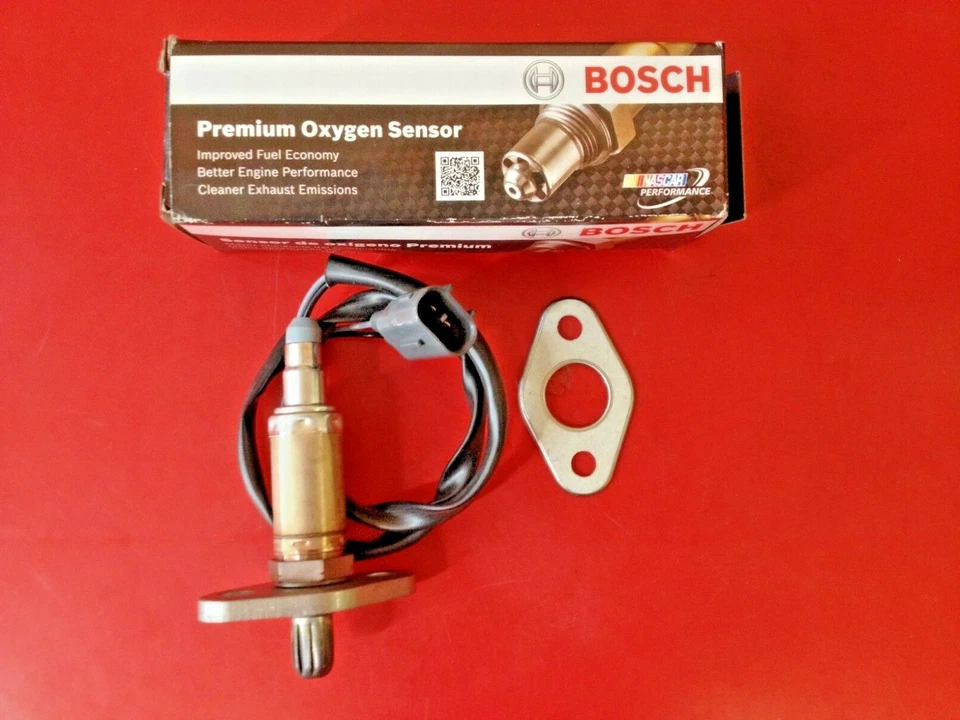 Sensor de oxígeno BOSCH 12201 diseñado para Toyota Celica, Corolla GEO CON JUNTA Foto 2 de 3