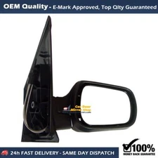 Fits Ford Fusion 2002 - 2006 Complete Wing Mirror Manual Unit Right Side