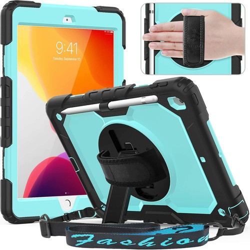 Porte-crayon support rotatif sangle à main ceinture pour iPad 10.2 7ème génération étui - Photo 27/31