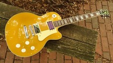 Squier M77 LP style goldtop