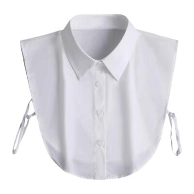 Falscher Kragen Elegante Halb Hemd Bluse Fake Kragen Abnehmbarer Kragen für