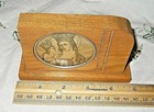 Vintage St Ann Anne & Child Mary Wood Dresser Plaque Virgin Mary & Her Mother — photo 6