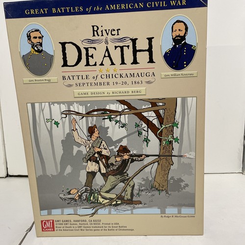 River of Death by GMT Games, Battle of Chickamauga, Unpunched, Out of