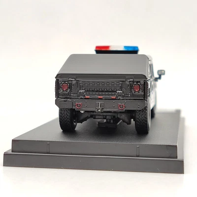 Master 1/64 Hummer H1 1999 Police SUV Voiture Miniature Diecast Collection