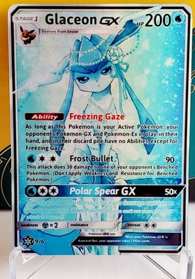 Glaceon Gx Ultra Prism ENG Full Art FA Hyper Rare NM OriCa