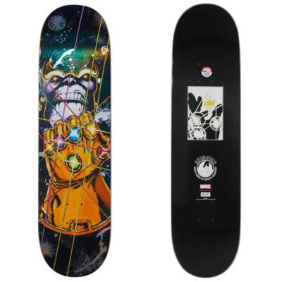 HUF x MARVEL Avengers collaboration skateboard deck 8.25