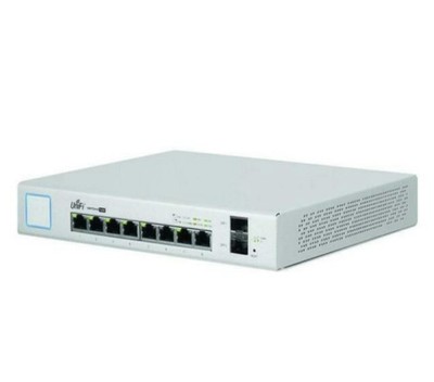 Ubiquiti US-8-150W 8-Port UniFi Switch, Managed PoE+ Gigabit Switch