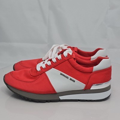 Michael Kors Allie Women M Trainer Sneakers Coral Reef (Red - Main Image