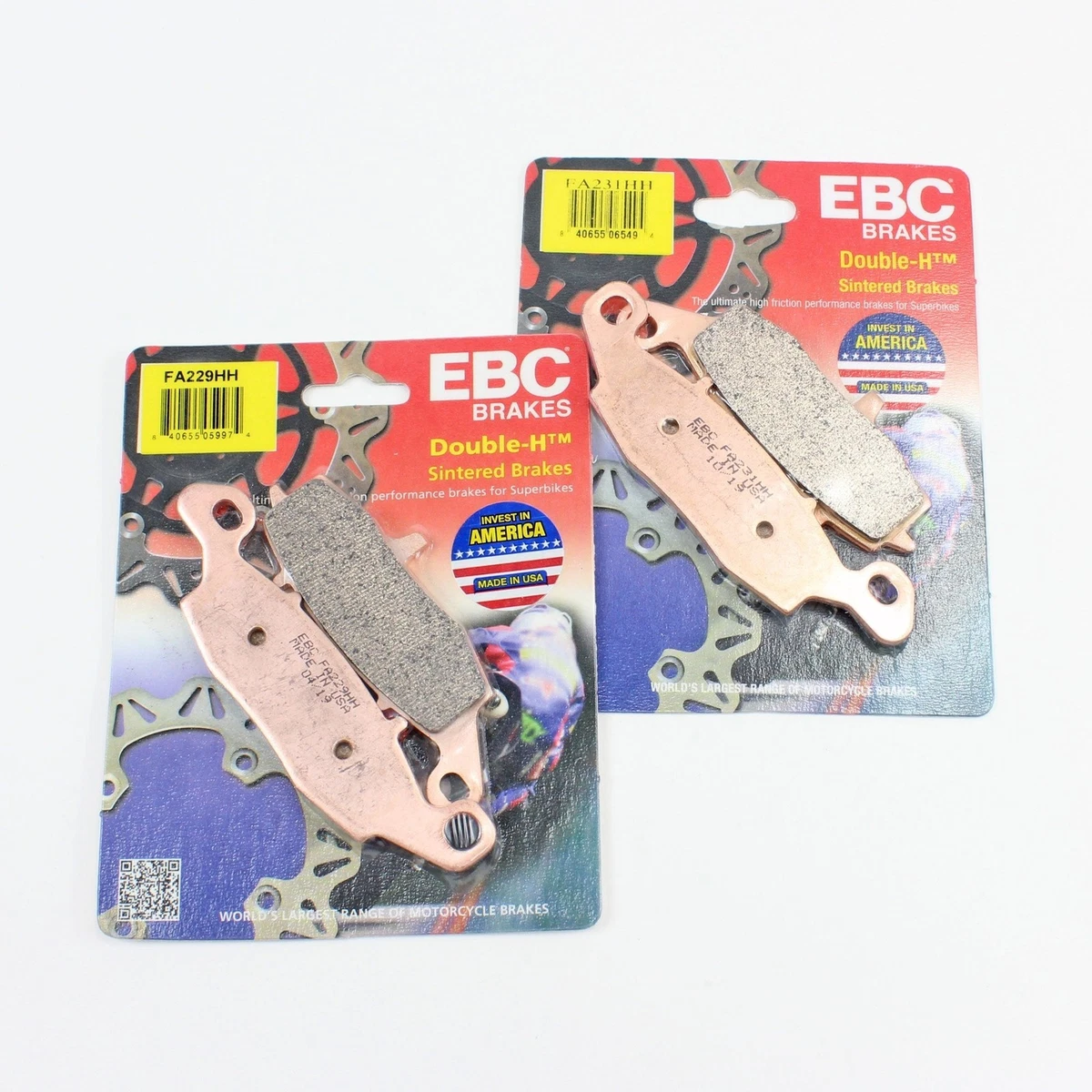 EBC Pastiglie Freno Posteriori Per Moto Suzuki GSX-R E SV650 - Ricambio Di Qualità - 4