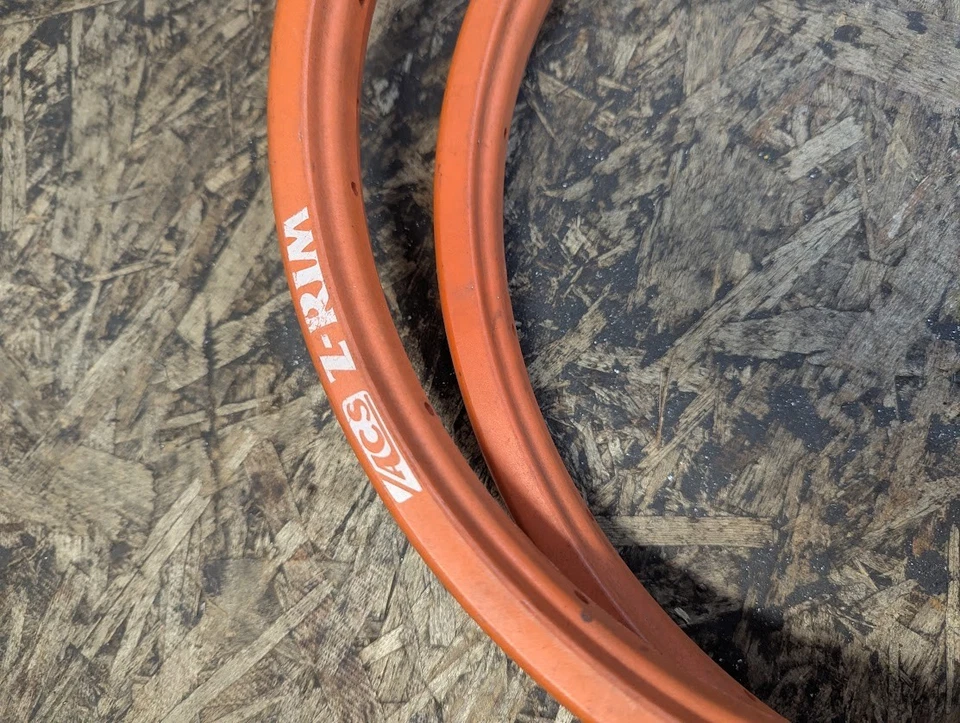 ACS Z-Rims NOS 20" BMX Rims in rare Orange Made in U.S.A. - Image 4 of 4