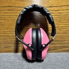 Browning Pink Black Earmuffs Hearing Protection Ear Muffs Noise Reduction