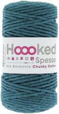Hoooked Spesso Chunky Cotton Macrame Yarn-Petrol