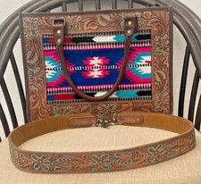 Large leather tote
