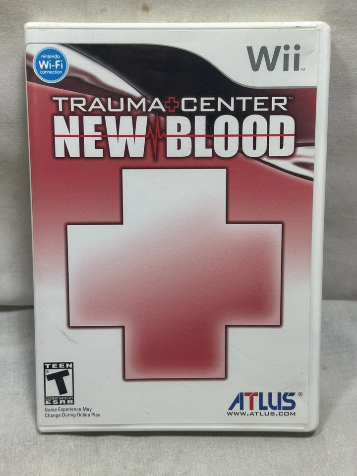 Trauma Center: New Blood (Nintendo Wii, 2007) Complete and Tested - Image 2 of 4