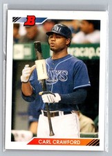2010 Bowman #BT24 Carl Crawford 1992 Throwbacks