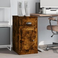 Beistellschrank Mit Schublade RäUchereiche 40X50X75 Cm