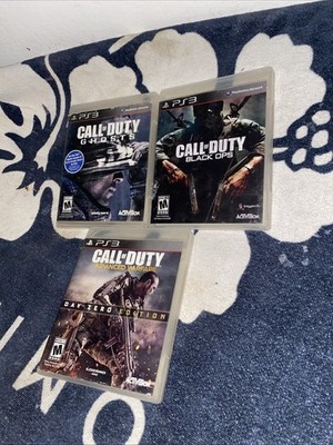 Call of Duty: Advanced Warfare Day Zero Edition Sony PS 3 Ghosts Black Ops Lot